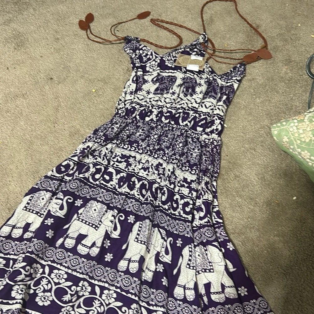 Elephant braided brown retail for shoulder detail